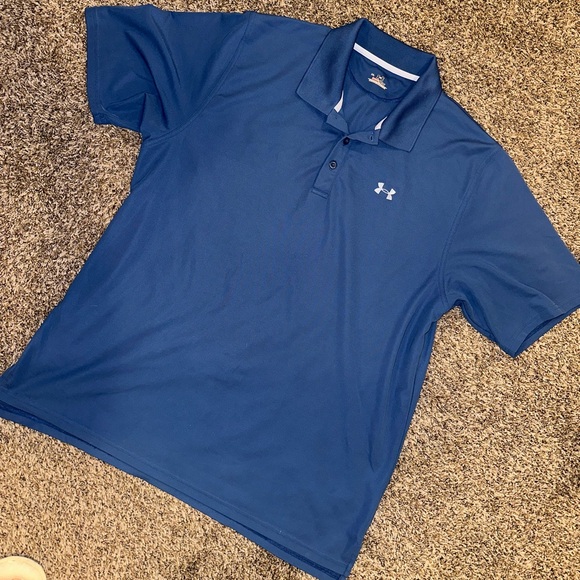 Men’s Under Armour heat gear polo - Picture 1 of 2